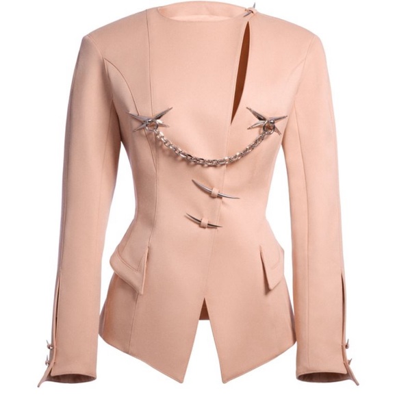 Thierry Mugler Jackets & Blazers - Mugler x H&M Limited collection Hour glass wool jacket XL